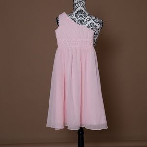 Girls Pink Formal Dress, Gown, New